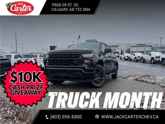 2026 Chevrolet Silverado 1500 Custom (Stk: TG163856) in Calgary - Image 1 of 21