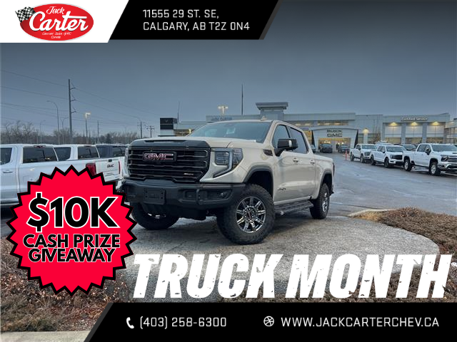 2026 GMC Sierra 1500 AT4X (Stk: TG182374) in Calgary - Image 1 of 23