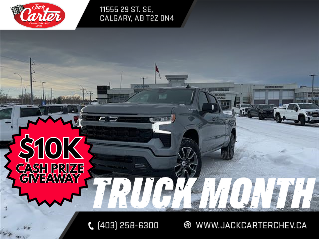 2026 Chevrolet Silverado 1500 RST (Stk: TG159886) in Calgary - Image 1 of 23