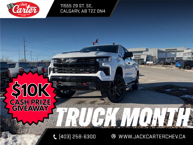 2026 Chevrolet Silverado 1500 LT Trail Boss (Stk: TG104663) in Calgary - Image 1 of 22