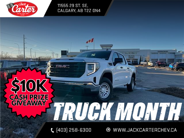 2026 GMC Sierra 1500 Pro (Stk: TG189267) in Calgary - Image 1 of 20