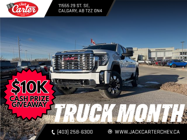 2026 GMC Sierra 3500HD Denali (Stk: TF195623) in Calgary - Image 1 of 24