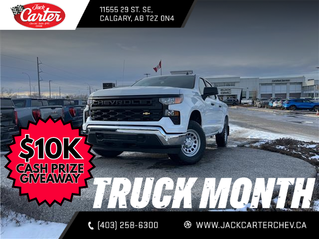 2026 Chevrolet Silverado 1500 Work Truck (Stk: TG234033) in Calgary - Image 1 of 20