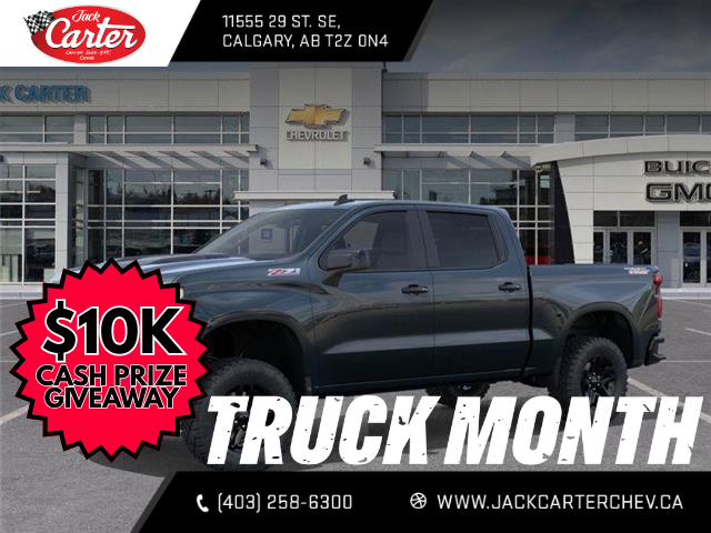 2026 Chevrolet Silverado 1500 LT Trail Boss (Stk: TG283869) in Calgary - Image 1 of 26