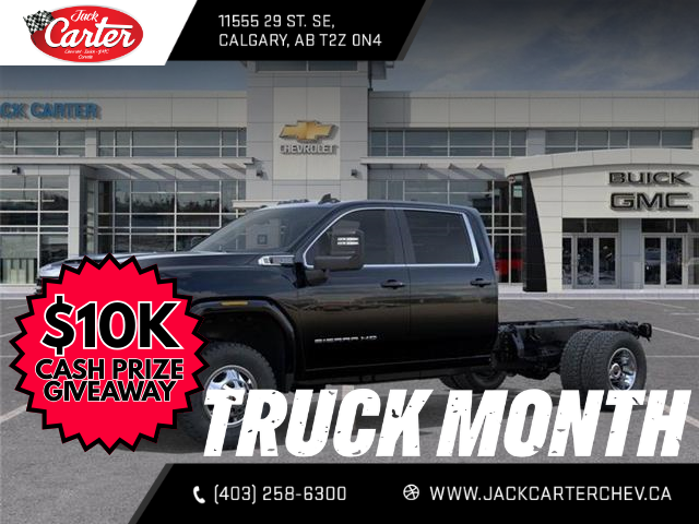 2026 GMC Sierra 3500HD Chassis SLE (Stk: TF227160) in Calgary - Image 1 of 25