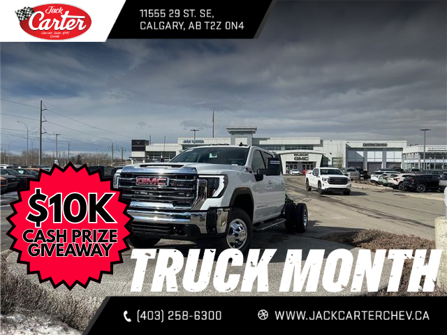 2026 GMC Sierra 3500HD Chassis SLE (Stk: TF220785) in Calgary - Image 1 of 22