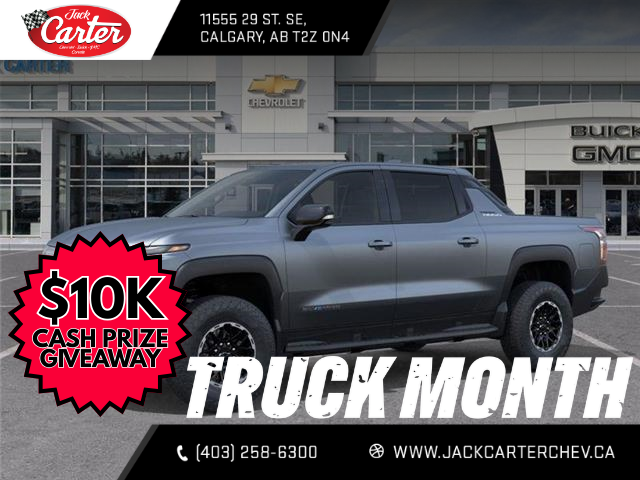 2026 Chevrolet Silverado EV Trail Boss (Stk: TU413698) in Calgary - Image 1 of 25