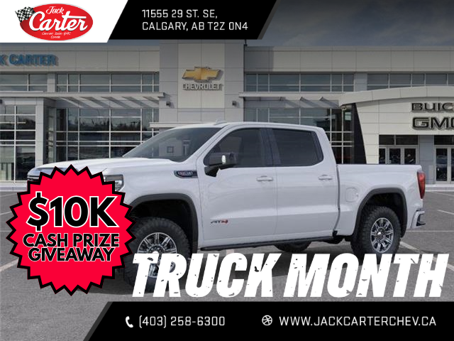 2026 GMC Sierra 1500 AT4 (Stk: TZ318766) in Calgary - Image 1 of 24