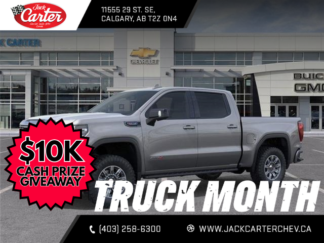 2026 GMC Sierra 1500 AT4 (Stk: TZ317841) in Calgary - Image 1 of 25