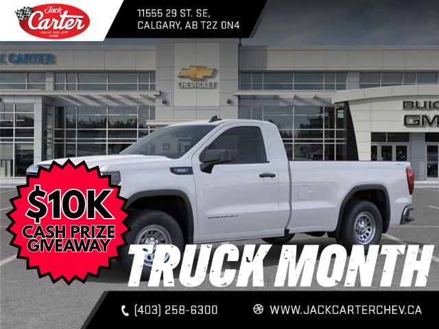 2026 GMC Sierra 1500 Pro (Stk: TG318821) in Calgary - Image 1 of 24