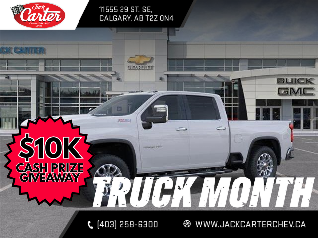 2026 Chevrolet Silverado 3500HD LTZ (Stk: T1182333) in Calgary - Image 1 of 24