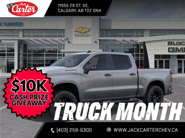2026 Chevrolet Silverado 1500 RST (Stk: TZ336117) in Calgary - Image 1 of 24