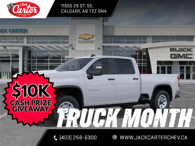 2026 Chevrolet Silverado 3500HD Work Truck (Stk: T1181213) in Calgary - Image 1 of 24