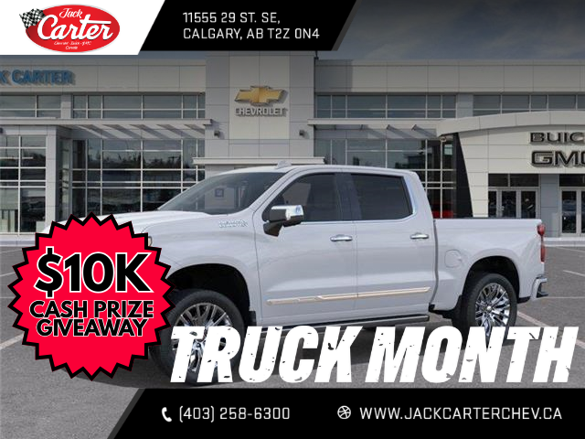2026 Chevrolet Silverado 1500 High Country (Stk: TZ337602) in Calgary - Image 1 of 24