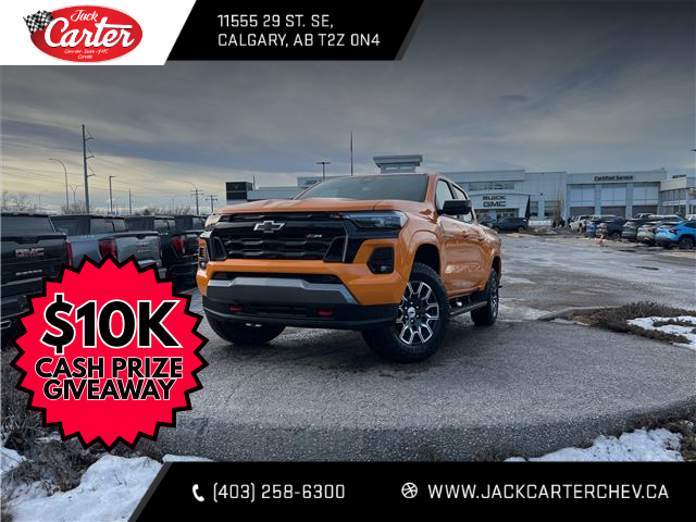 2026 Chevrolet Colorado Z71 (Stk: T1160874) in Calgary - Image 1 of 25