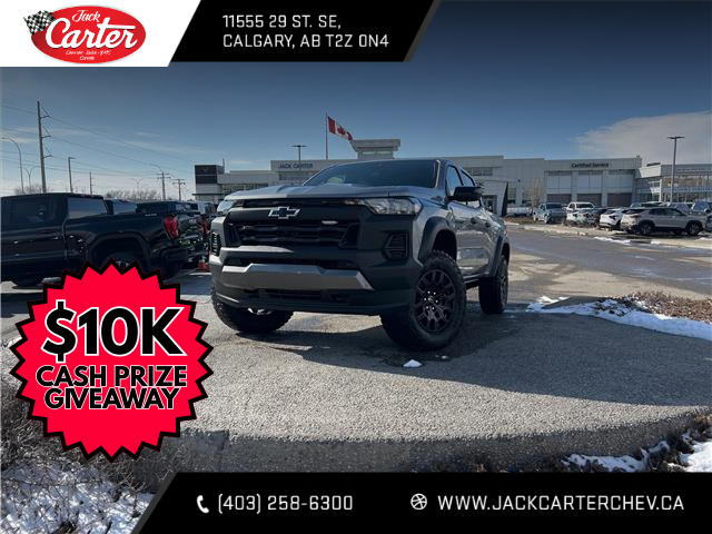 2026 Chevrolet Colorado Trail Boss (Stk: T1195304) in Calgary - Image 1 of 22