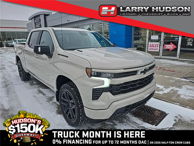 2026 Chevrolet Silverado 1500 RST (Stk: 26-1028) in Listowel - Image 1 of 10