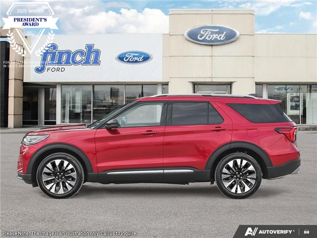 2026 Ford Explorer Platinum (Stk: XEQ001) in Sarnia - Image 3 of 22
