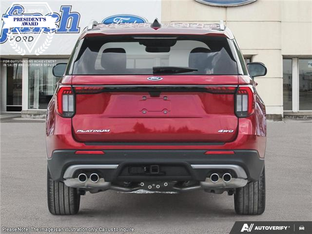 2026 Ford Explorer Platinum (Stk: XEQ001) in Sarnia - Image 5 of 22