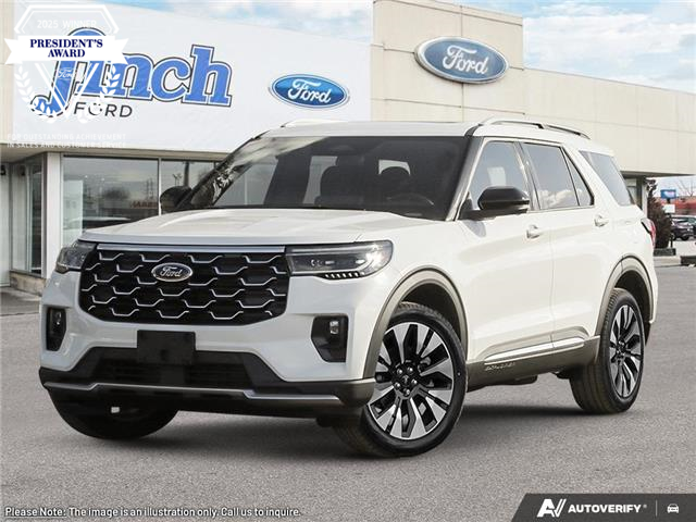 2026 Ford Explorer Platinum (Stk: XEQ084) in Sarnia - Image 1 of 25