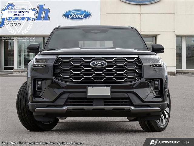2026 Ford Explorer Platinum (Stk: XEQ186) in Sarnia - Image 2 of 25