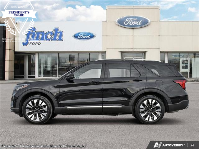 2026 Ford Explorer Platinum (Stk: XEQ186) in Sarnia - Image 3 of 25