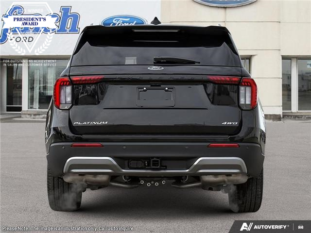 2026 Ford Explorer Platinum (Stk: XEQ186) in Sarnia - Image 5 of 25