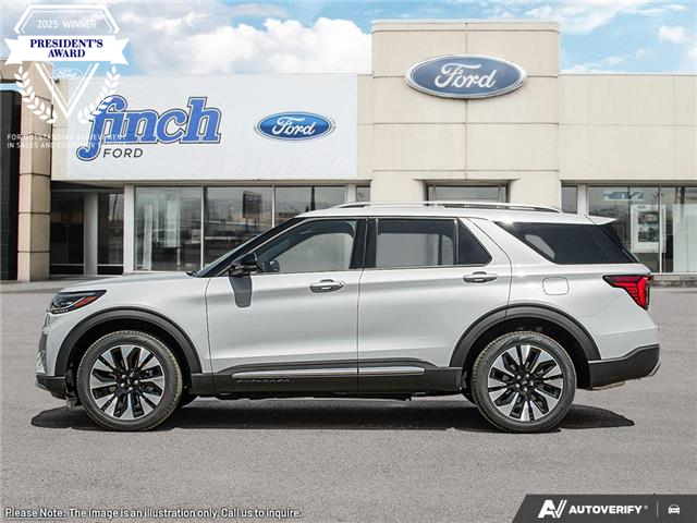2026 Ford Explorer Platinum (Stk: XEQ195) in Sarnia - Image 3 of 25
