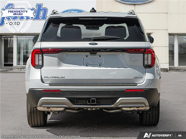 2026 Ford Explorer Platinum (Stk: XEQ195) in Sarnia - Image 5 of 25