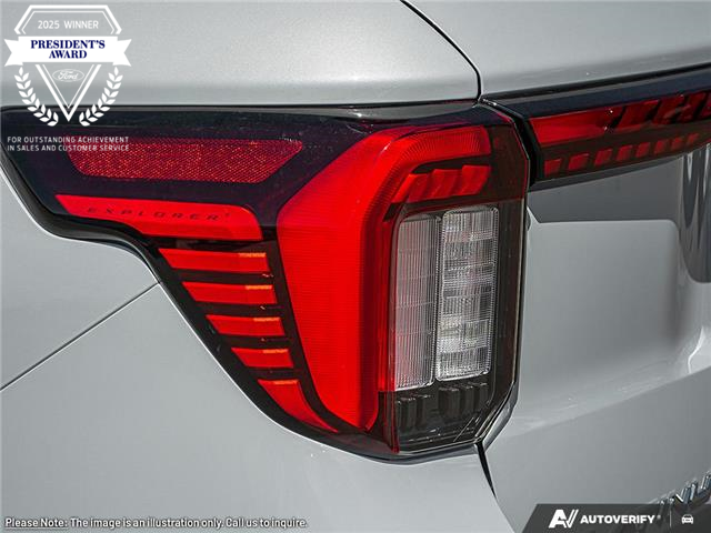 2026 Ford Explorer Platinum (Stk: XEQ195) in Sarnia - Image 11 of 25