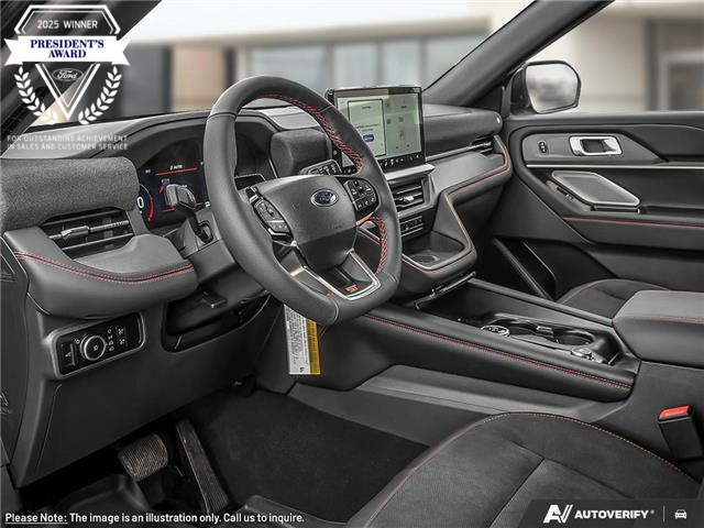 2026 Ford Explorer ST (Stk: XEQ233) in Sarnia - Image 12 of 26