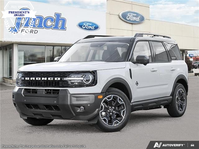 2026 Ford Bronco Sport Outer Banks (Stk: XBQ244) in Sarnia - Image 1 of 19