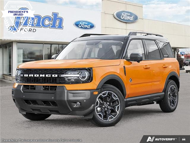 2026 Ford Bronco Sport Outer Banks (Stk: XBQ215) in Sarnia - Image 1 of 18