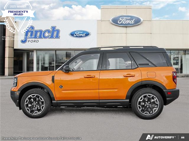 2026 Ford Bronco Sport Outer Banks (Stk: XBQ215) in Sarnia - Image 3 of 18