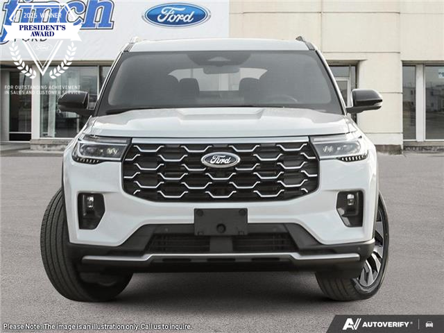 2026 Ford Explorer Platinum (Stk: XEQ264) in Sarnia - Image 2 of 25