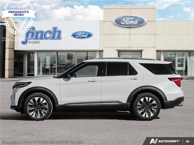 2026 Ford Explorer Platinum (Stk: XEQ264) in Sarnia - Image 3 of 25