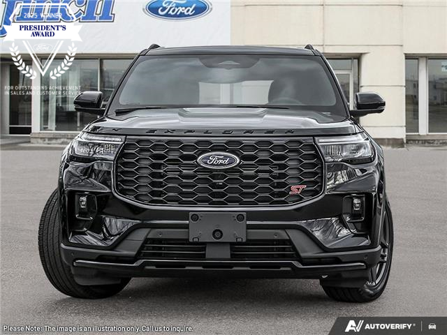 2026 Ford Explorer ST (Stk: XEQ309) in Sarnia - Image 2 of 26