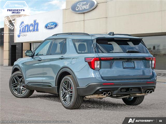 2026 Ford Explorer ST (Stk: XEQ315) in Sarnia - Image 4 of 24