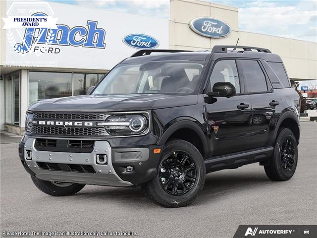 2026 Ford Bronco Sport Badlands (Stk: XBQ338) in Sarnia - Image 1 of 22