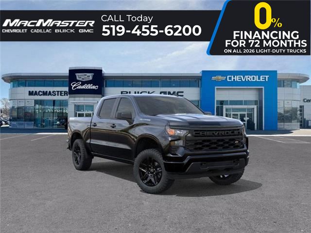 2026 Chevrolet Silverado 1500 Custom (Stk: 260496) in London - Image 1 of 24