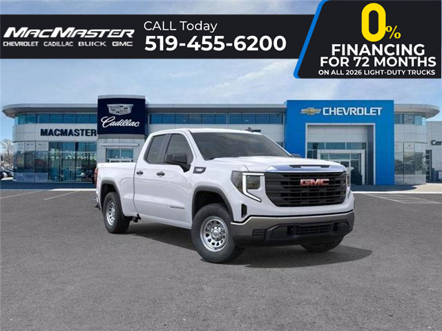 2026 GMC Sierra 1500 Pro (Stk: 260499) in London - Image 1 of 24