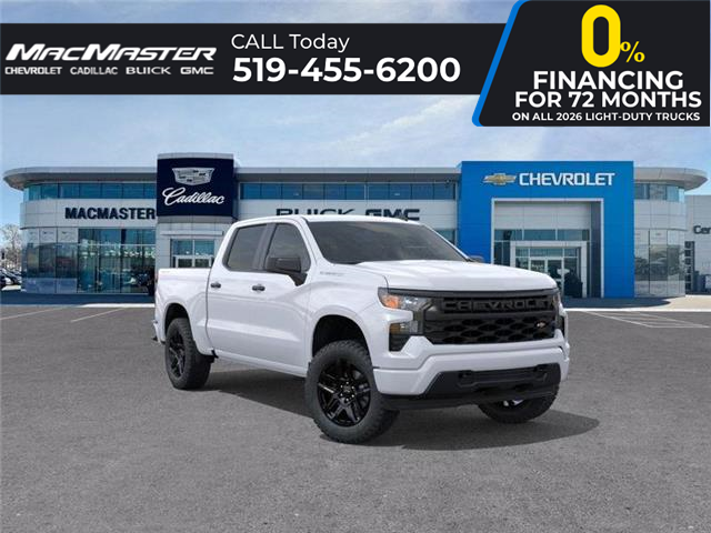 2026 Chevrolet Silverado 1500 Custom (Stk: 260509) in London - Image 1 of 24