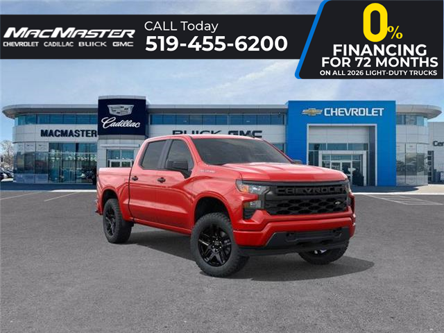 2026 Chevrolet Silverado 1500 Custom (Stk: 260523) in London - Image 1 of 24