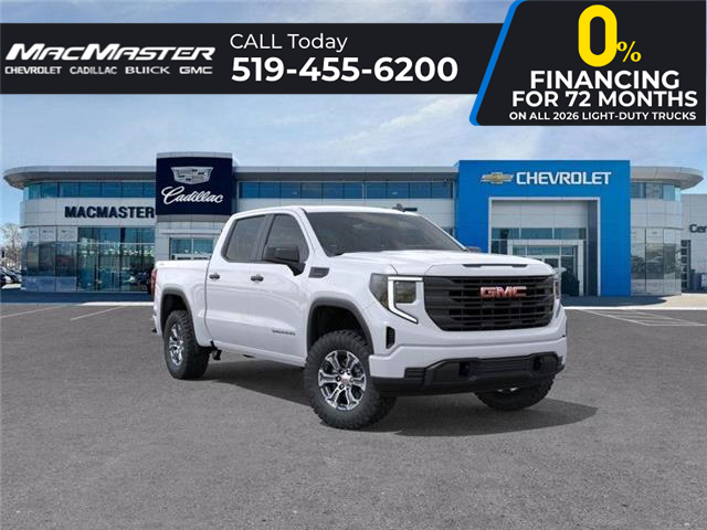 2026 GMC Sierra 1500 Pro (Stk: 260576) in London - Image 1 of 24