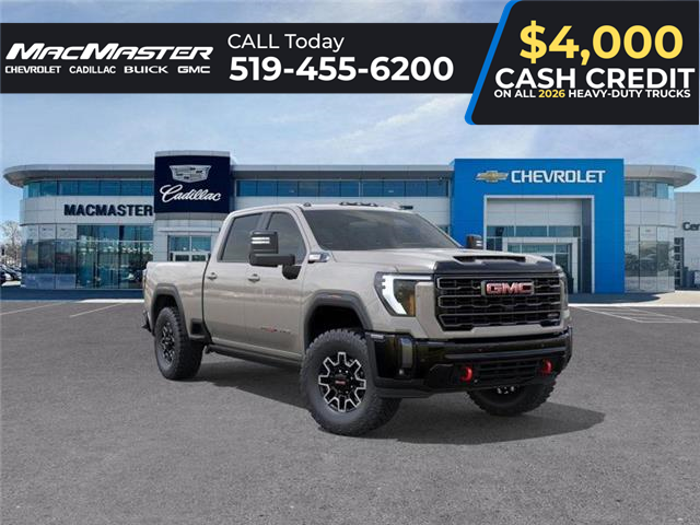 2026 GMC Sierra 2500HD AT4X (Stk: 260239) in London - Image 1 of 24