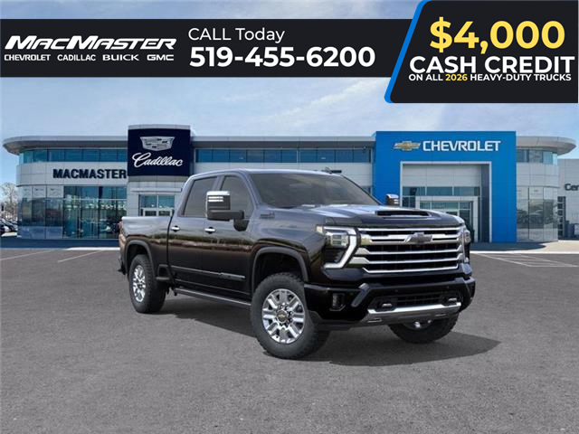2026 Chevrolet Silverado 2500HD High Country (Stk: 260584) in London - Image 1 of 24