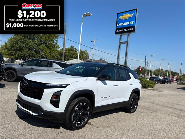 2026 Chevrolet Equinox RS White with 12km at $49,275