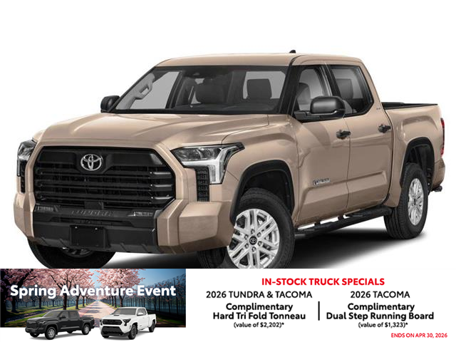 2026 Toyota Tundra SR5 (Stk: 10120147) in Markham - Image 1 of 11