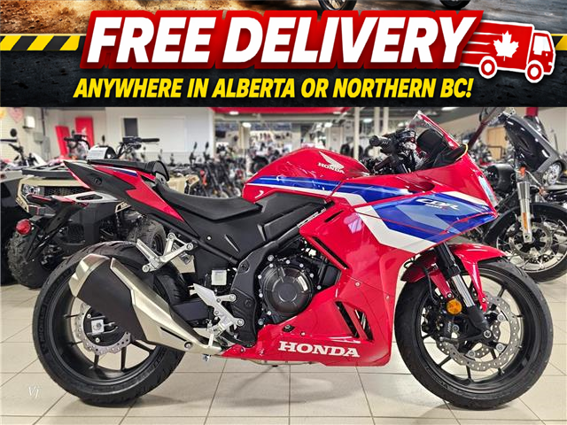 2025 Honda CBR500R ABS (Stk: 25HS-015) in Grande Prairie - Image 1 of 9 2025 Honda CBR500R ABS (Stk: 25HS-015) in Grande Prairie - Image 1 of 9