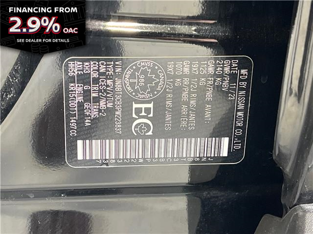 2023 Nissan Rogue SL (Stk: 91368) in Mississauga - Image 27 of 27